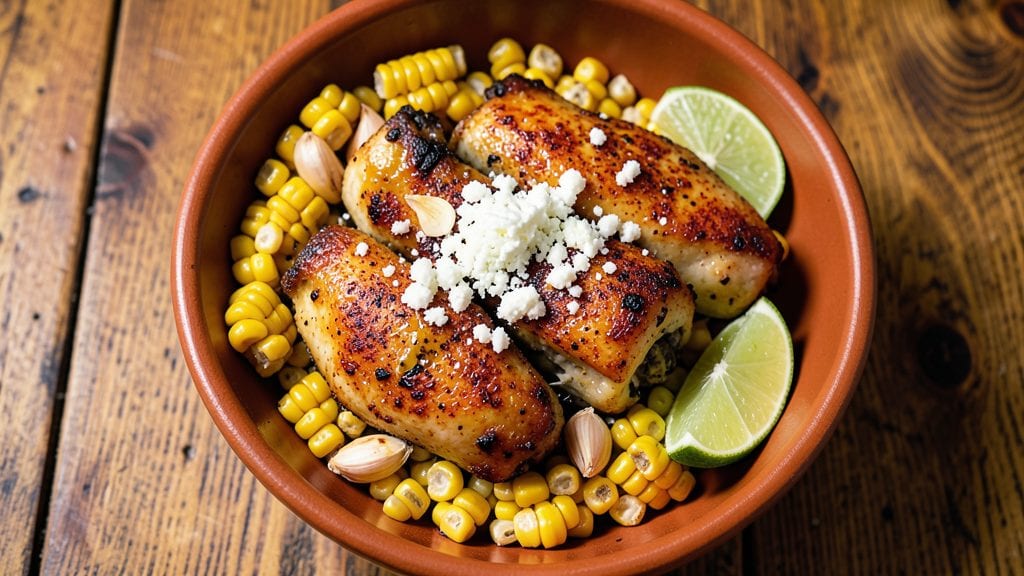 Mexican Street Corn Chicken Recipe: Charred, Cheesy Bites With Smoky Lime Zing