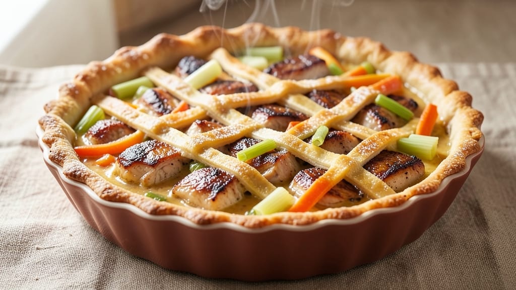 Mrs Budd's Chicken Pot Pie Copycat Recipe: Celery-Crusted Crunch Over Velvety Gravy