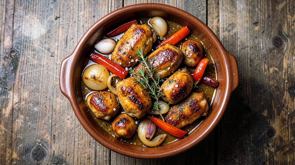 Stewed Chicken Gizzards Recipe: Rich Umami Depth From Slow Simmering